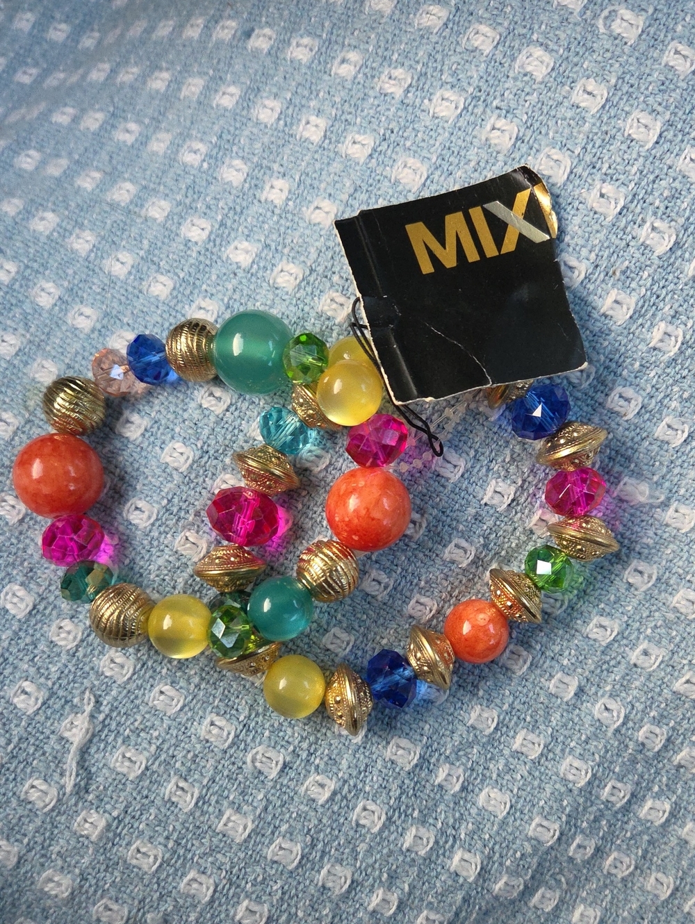 Mixit Stretch Beaded Bracelet Set. NWT.